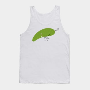 Farting crow pose Tank Top